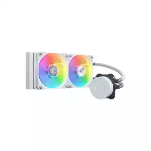 Cooler Master MasterLiquid ML240L ARGB V2 CPU Liquid Cooler (White)