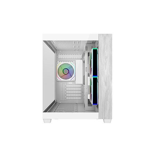 Cooler Master Elite 481 Wood Cabinet Case (White) - 1