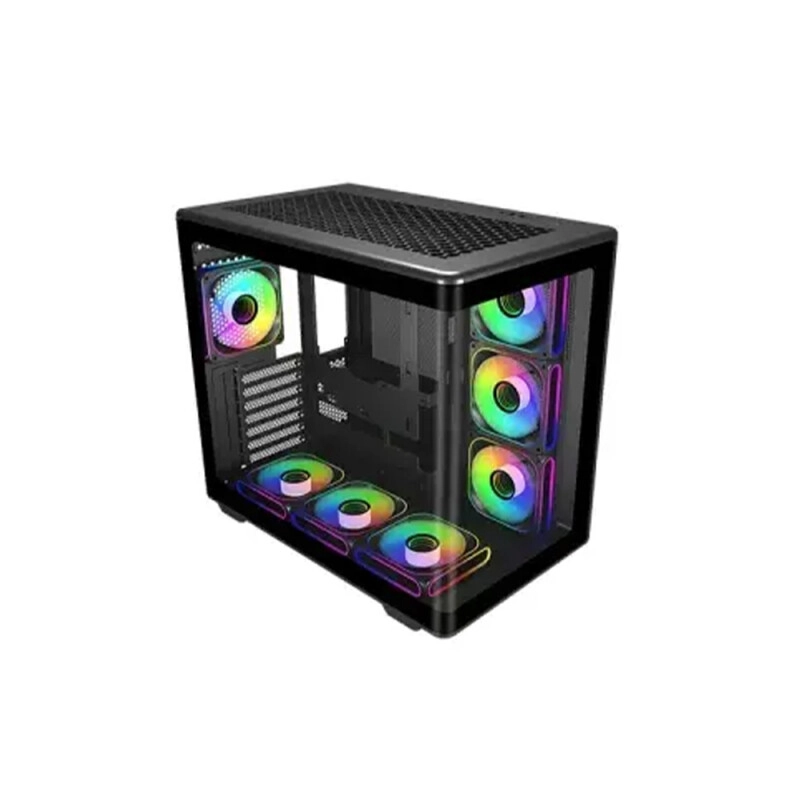 Cooler Master Elite 600 Mid-Tower ATX Gaming Case - Black - 1