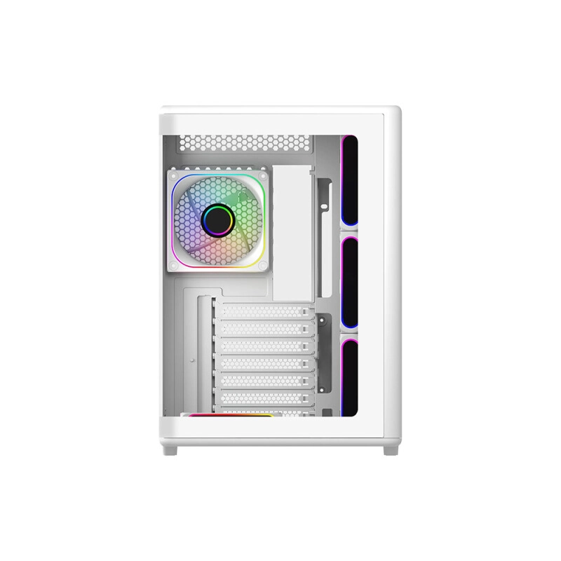 Cooler Master Elite 600 Mid-Tower ATX Gaming Case - White - 2