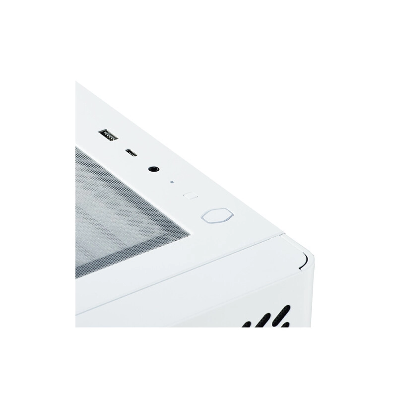 Cooler Master Elite 502 Mid Tower Micro ATX Case (White) - 1