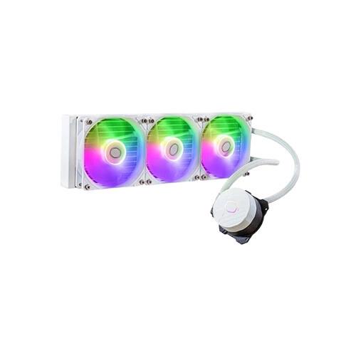 Cooler Master MasterLiquid 360L Core ARGB 360mm Liquid CPU Cooler (White)
