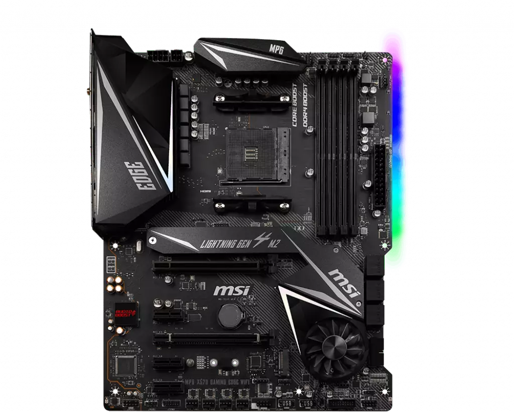 MSI MPG X570 GAMING EDGE WIFI MOTHERBOARD - 1