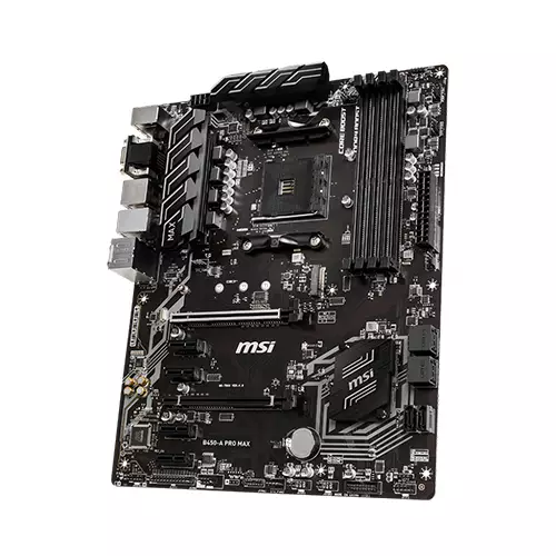 MSI B450-A PRO MAX AMD GAMING MOTHERBOARD-gallery-2