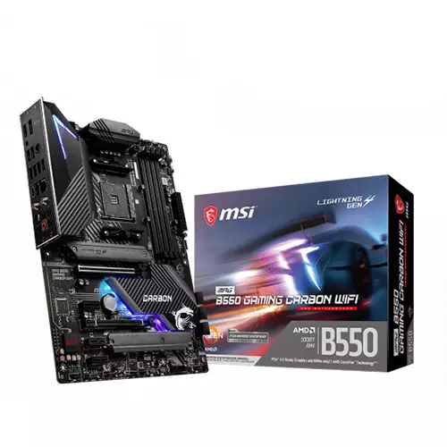 MSI MPG B550 GAMING CARBON WIFI MOTHERBOARD