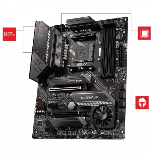 MSI MAG X570 TOMAHAWK WiFi AMD Motherboard - 2