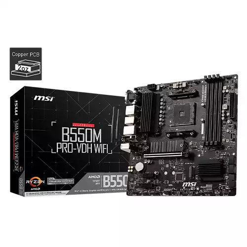 MSI B550M PRO-VDH WIFI AMD MOTHERBOARD