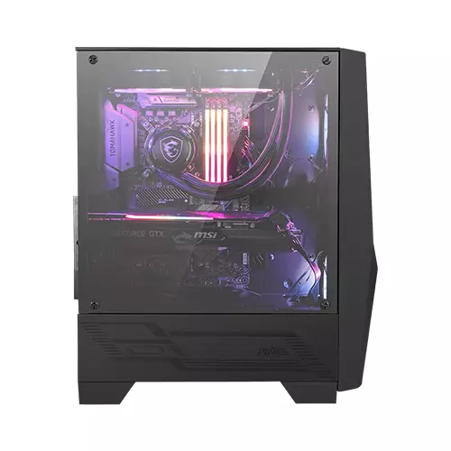 MSI MAG FORGE 100R TEMPERED GLASS MID-TOWER GAMING CASE-1