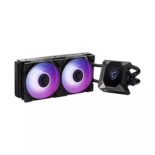 MSI MAG CoreLiquid K240 ARGB LCD 240mm All in One Liquid CPU Cooler