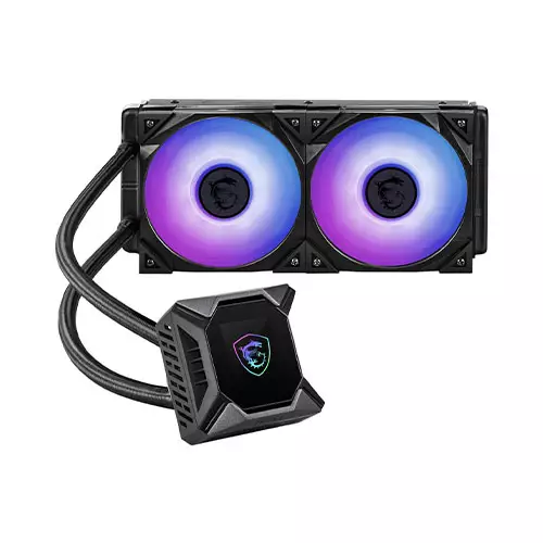 MSI MAG CoreLiquid K240 ARGB LCD 240mm All in One Liquid CPU Cooler-gallery-2