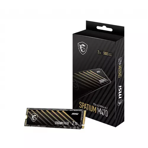 MSI SPATIUM M470 M.2 NVMe PCIe 4.0 2TB SSD