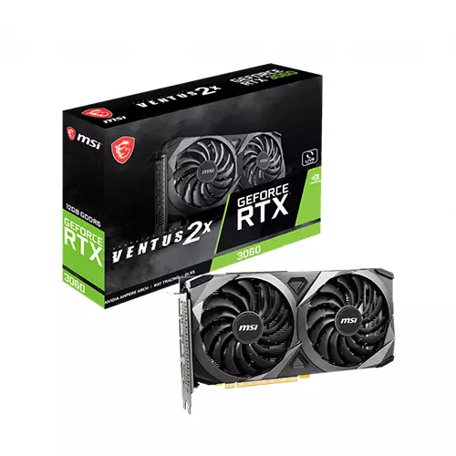 MSI GeForce RTX 3060 VENTUS 2X OC 12GB Graphics Card
