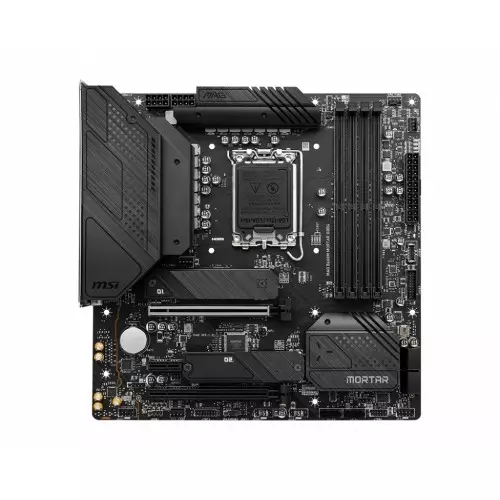 MSI MAG B660M MORTAR DDR4 12th Gen Micro-ATX Motherboard - 1