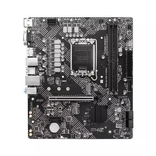 MSI PRO H610M-G DDR4 MICRO-ATX LGA 1700 MOTHERBOARD - 1