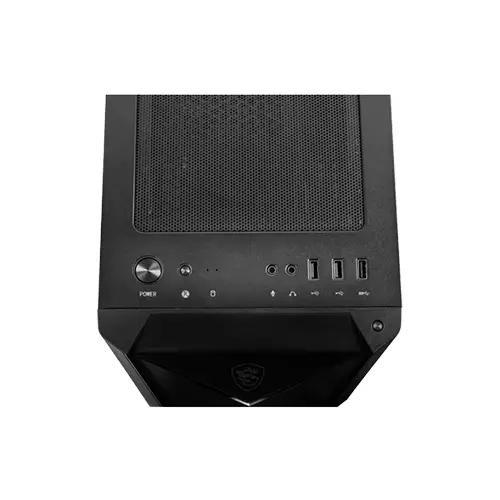 MSI MAG FORGE 100R MID TOWER GAMING COMPUTER CASE - 4