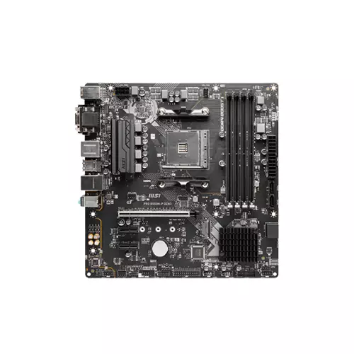 MSI PRO B550M-P GEN3 AM4 DDR4 MICRO ATX MOTHERBOARD-1