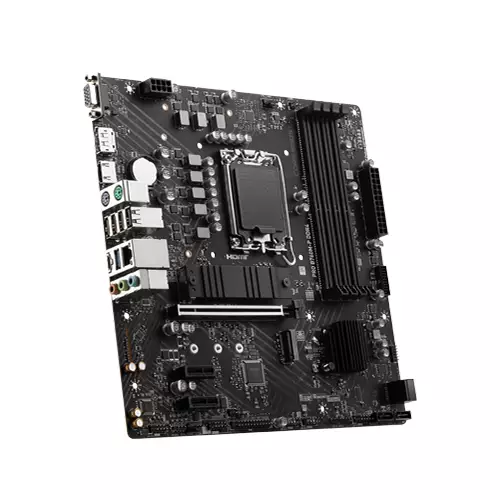 MSI PRO B760M-P DDR4 13TH GEN & 12TH GEN MATX MOTHERBOARD - 1