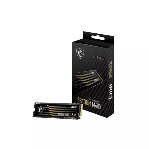 MSI SPATIUM M480 PRO 2TB PCIe 4.0 M.2 NVMe SSD