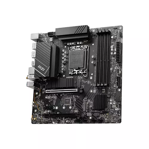 MSI PRO B760M-A WIFI DDR4 12TH/13TH GEN MOTHERBOARD-gallery-2