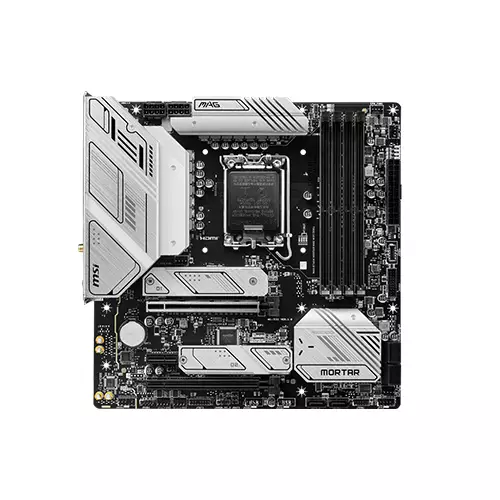 MSI MAG B760M MORTAR MAX WIFI DDR4 12TH/13TH GEN MOTHERBOARD - 1