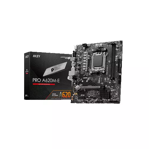 MSI PRO A620M-E DDR5 AMD AM5 MOTHERBOARD