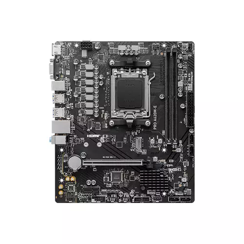 MSI PRO A620M-E DDR5 AMD AM5 MOTHERBOARD - 1