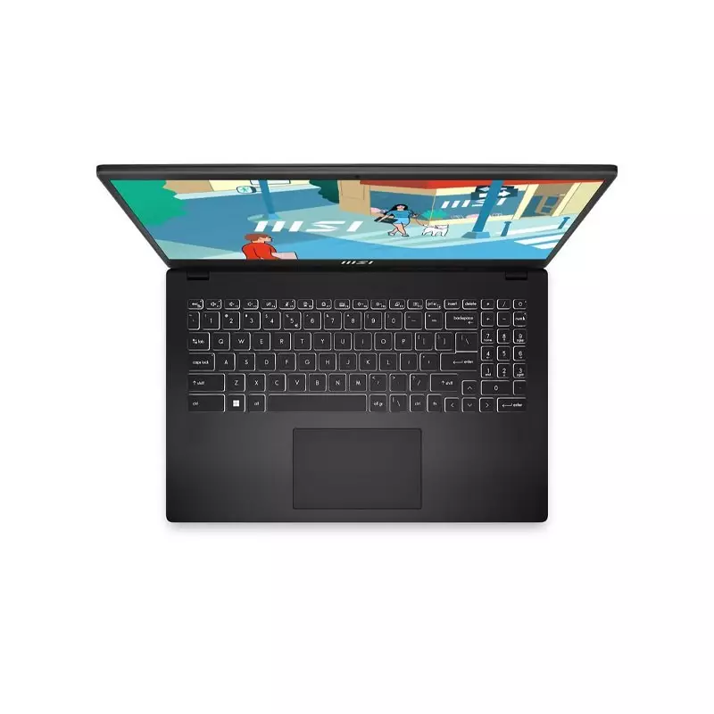 MSI MODERN 15 B13M CORE I7 13TH GEN 16GB RAM 512GB SSD 15.6 INCH IPS FHD DISPLAY CLASSIC BLACK LAPTOP-gallery-3