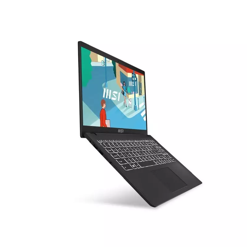 MSI MODERN 15 B13M CORE I7 13TH GEN 16GB RAM 512GB SSD 15.6 INCH IPS FHD DISPLAY CLASSIC BLACK LAPTOP-gallery-4