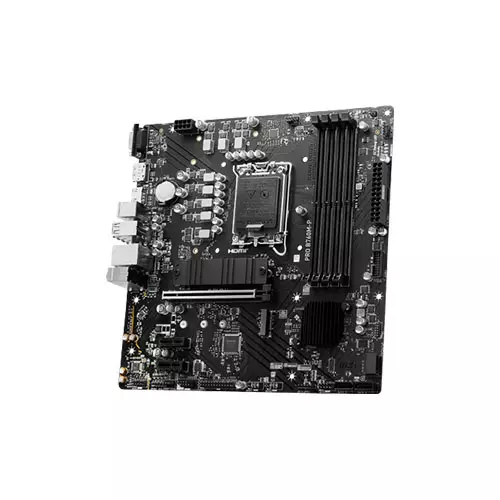 Msi Pro B760M-P DDR5 13th Gen & 12th Gen M-ATX Motherboard-gallery-2