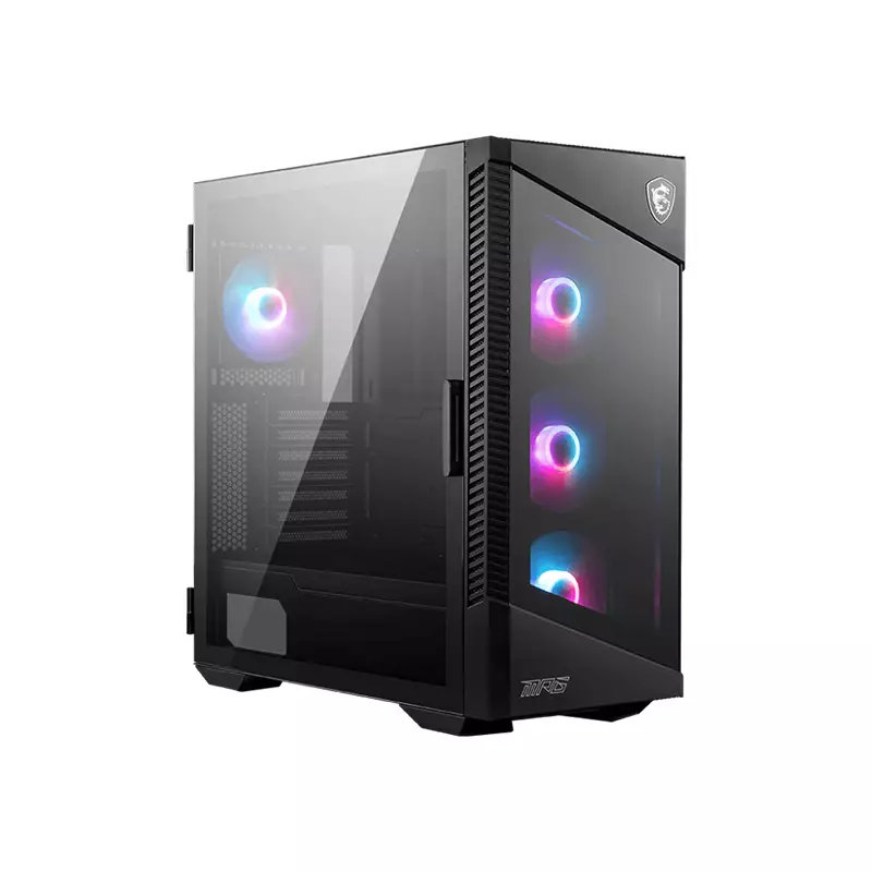 MSI MPG VELOX 100R ATX MID TOWER GAMING CASING (BLACK) - 4