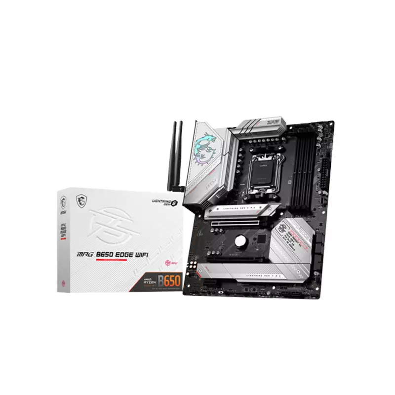 MSI MPG B650 EDGE WIFI AMD AM5 DDR5 ATX MOTHERBOARD