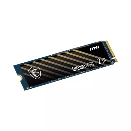 MSI SPATIUM M450 2TB PCIE GEN4.0 NVME M.2 2280 SSD-gallery-2