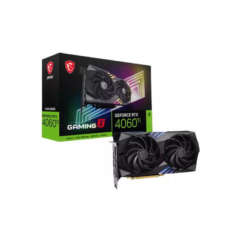 MSI GEFORCE RTX 4060 TI GAMING X 16GB GRAPHICS CARD