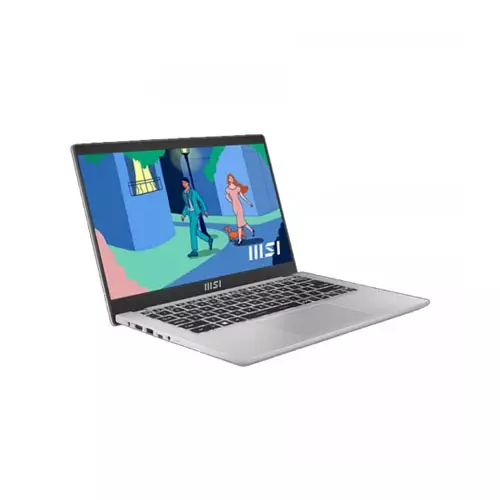 MSI MODERN 14 C12M CORE I5 12TH GEN 16GB RAM 512GB SSD 14 INCH FHD DISPLAY URBAN SILVER LAPTOP (C12M-648BD-US51235U16GXXDX11EMH)-gallery-1