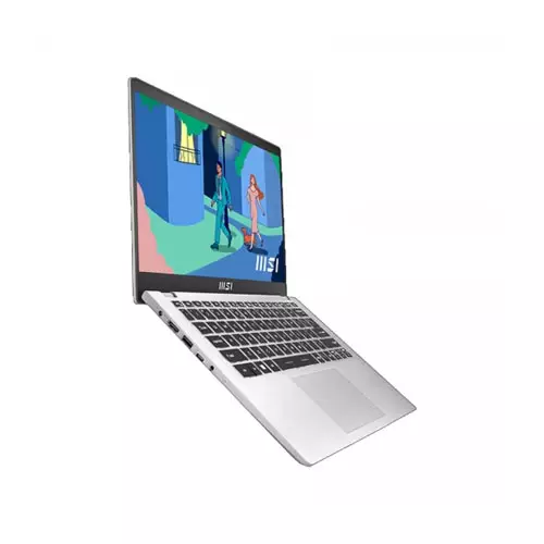 MSI MODERN 14 C12M CORE I5 12TH GEN 16GB RAM 512GB SSD 14 INCH FHD DISPLAY URBAN SILVER LAPTOP (C12M-648BD-US51235U16GXXDX11EMH)-gallery-2