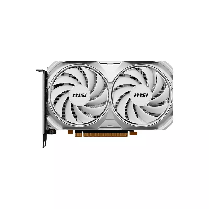 MSI GEFORCE RTX 4060 VENTUS 2X WHITE 8GB OC GDDR6 GRAPHICS CARD - 1