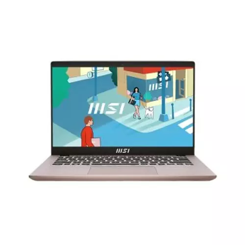 MSI MODERN 14 C12MO CORE I3 12TH GEN 16GB RAM 512GB SSD 14 INCH FULL HD DISPLAY URBAN SILVER LAPTOP-gallery-1