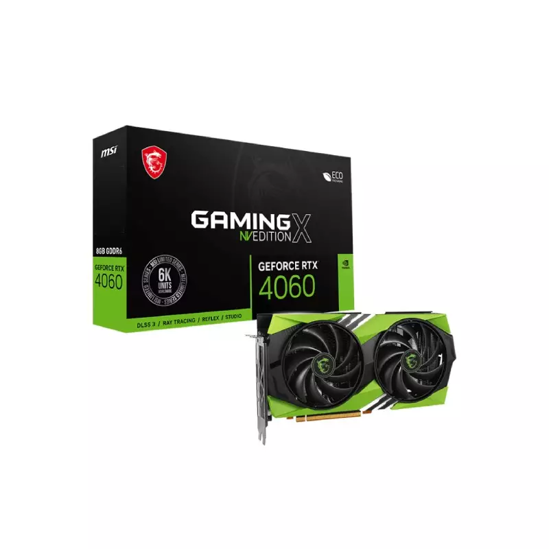 MSI GEFORCE RTX 4060 GAMING X NV EDITION 8G GRAPHICS CARD