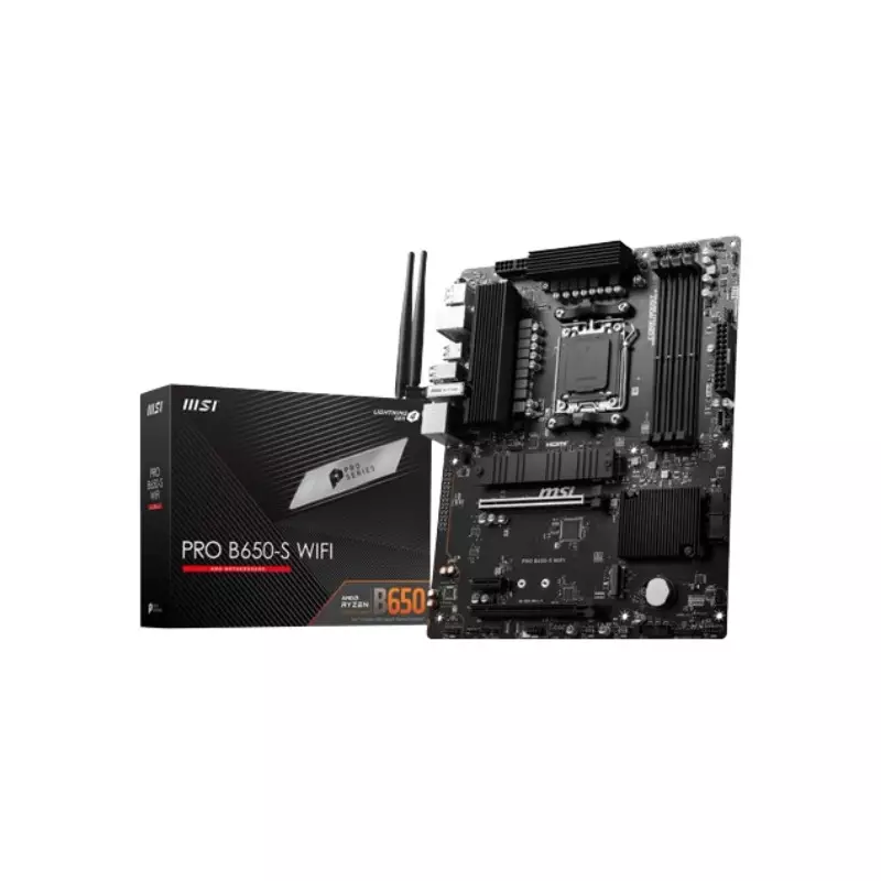 MSI PRO B650-S WIFI DDR5 AMD AM5 MOTHERBOARD