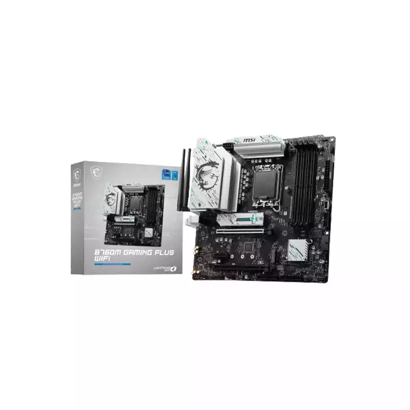 MSI B760M Gaming PLUS WiFi M-ATX DDR5 Motherboard