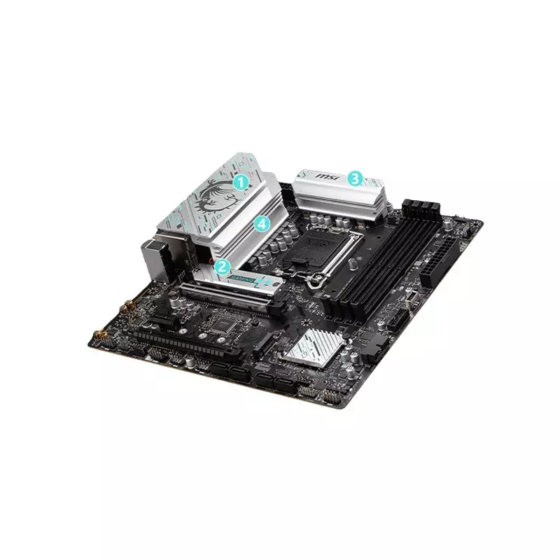 MSI B760M Gaming PLUS WiFi M-ATX DDR5 Motherboard-2