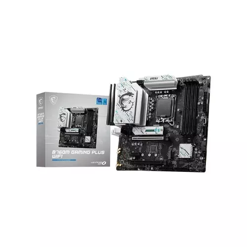 MSI B760M GAMING PLUS WIFI DDR5 Intel ATX Motherboard