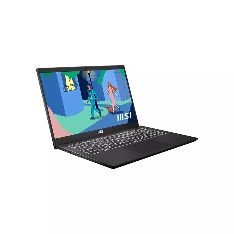 MSI Modern 15 B7M AMD Ryzen 7 7730U 8GB RAM 512GB SSD 15.6 Inch FHD IPS Display Classic Black Laptop (9S7-15HK12-270) - 2