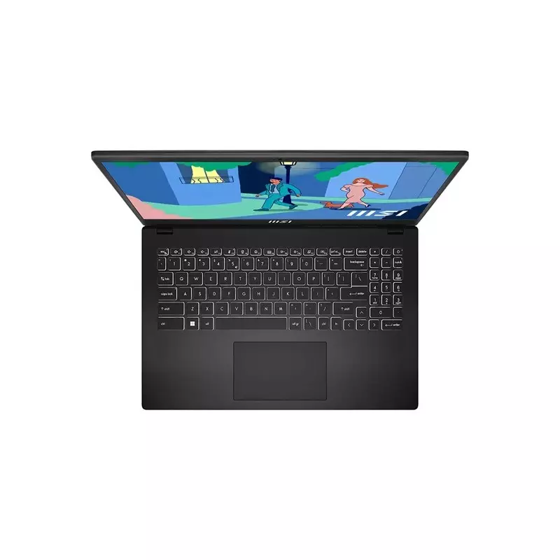 MSI Modern 15 B7M AMD Ryzen 7 7730U 8GB RAM 512GB SSD 15.6 Inch FHD IPS Display Classic Black Laptop (9S7-15HK12-270) - 4