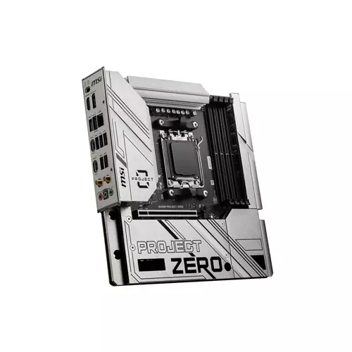 MSI B650M Project Zero AM5 Micro-ATX Motherboard - 1