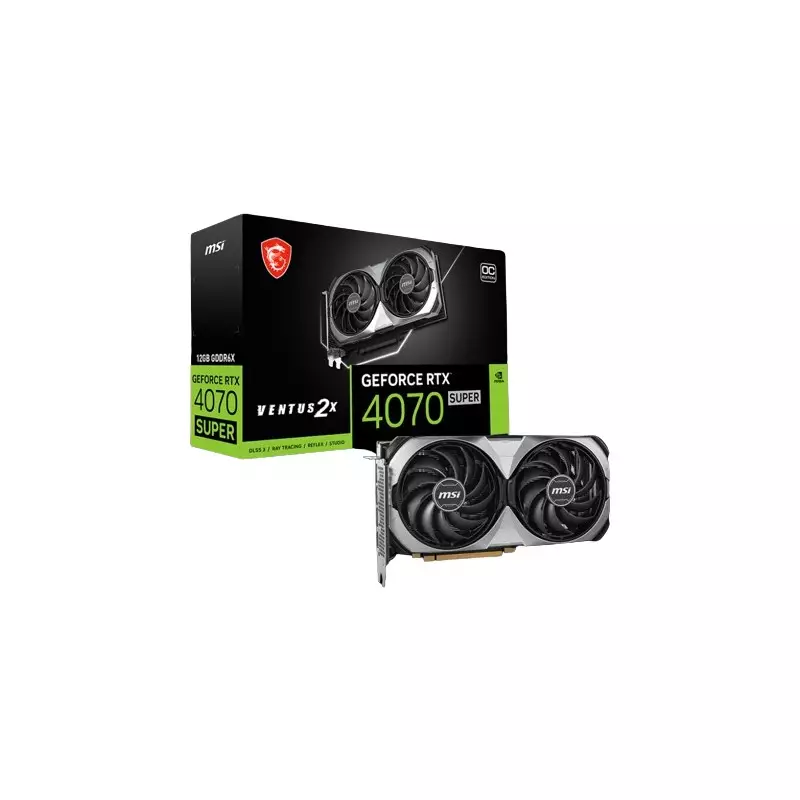 MSI GeForce RTX 4070 SUPER 12G VENTUS 2X OC GRAPHICS CARD