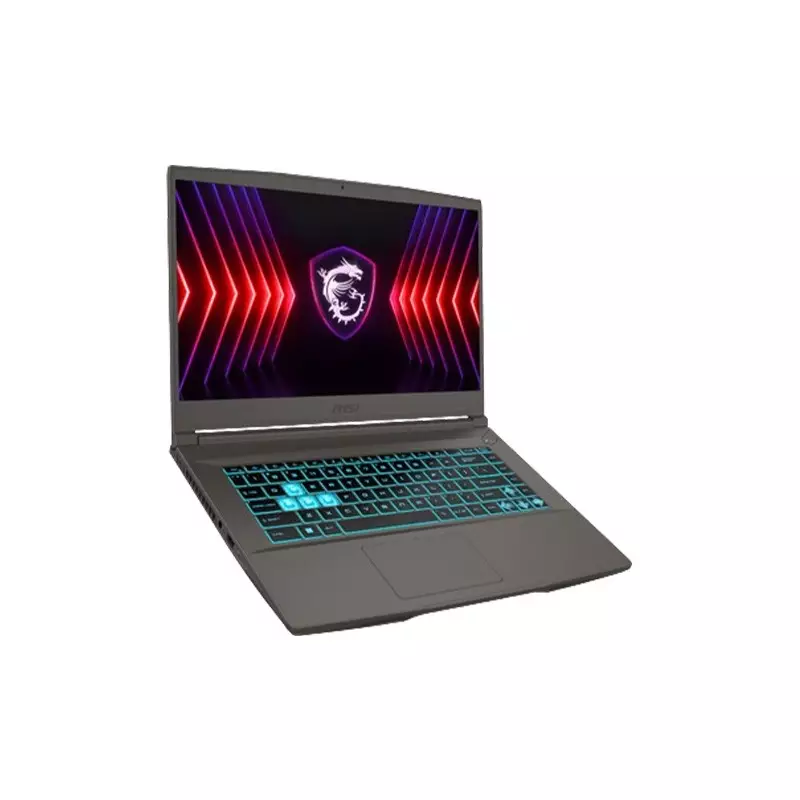 MSI Thin 15 B12UCX Intel Core I5-12450H 12th Gen RTX 2050 4GB Graphics 8GB RAM 512GB SSD 15.6 Inch FHD 144Hz Display Cosmos Gray Gaming Laptop (1605BD-GG51245H8GXXDX11EM) - 2