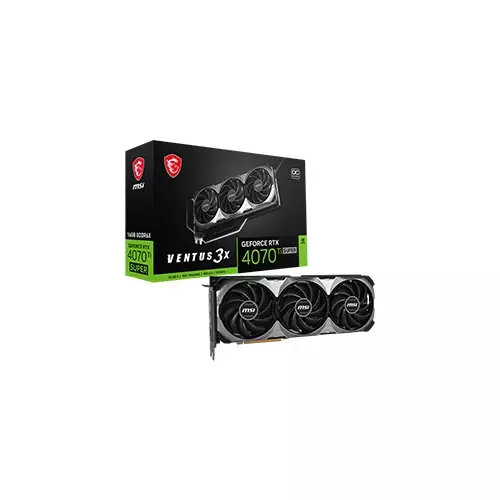 MSI GeForce RTX 4070 Ti SUPER 16G VENTUS 3X OC Graphics Card