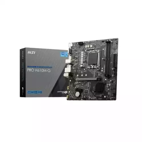 MSI PRO H610M-G DDR5 Intel 14th Gen Micro-ATX Motherboard