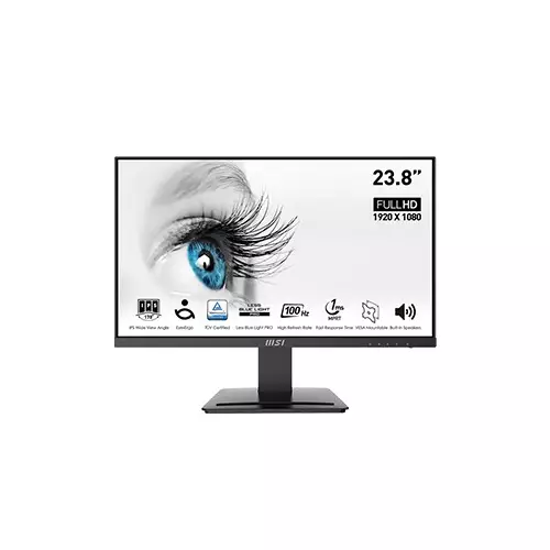 MSI PRO MP243X Business Productivity 23.8-Inch 100Hz IPS Monitor